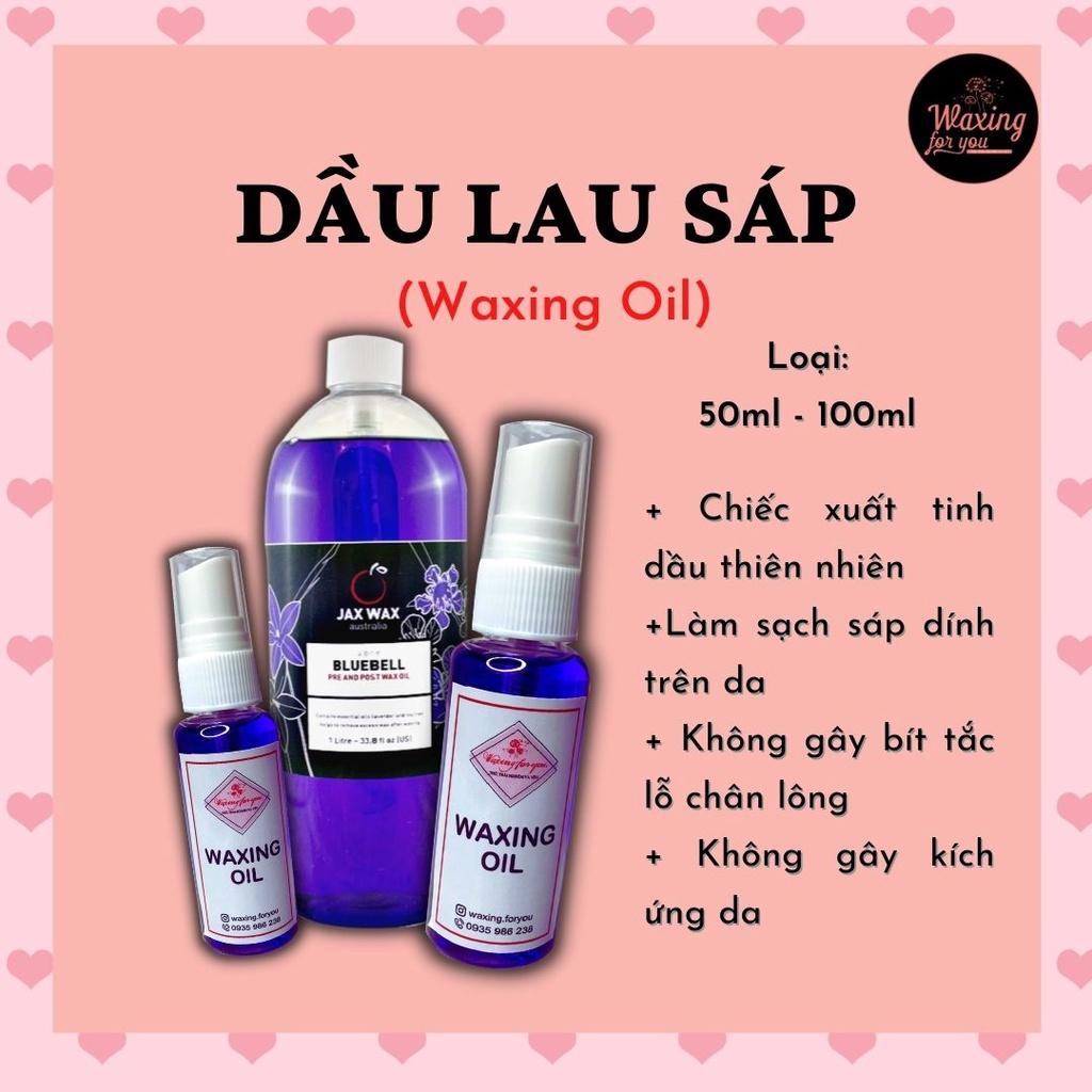 WAXING OIL - DẦU DƯỠNG SAU WAX JAX WAX - DẦU LAU SÁP DÍNH TRÊN DA