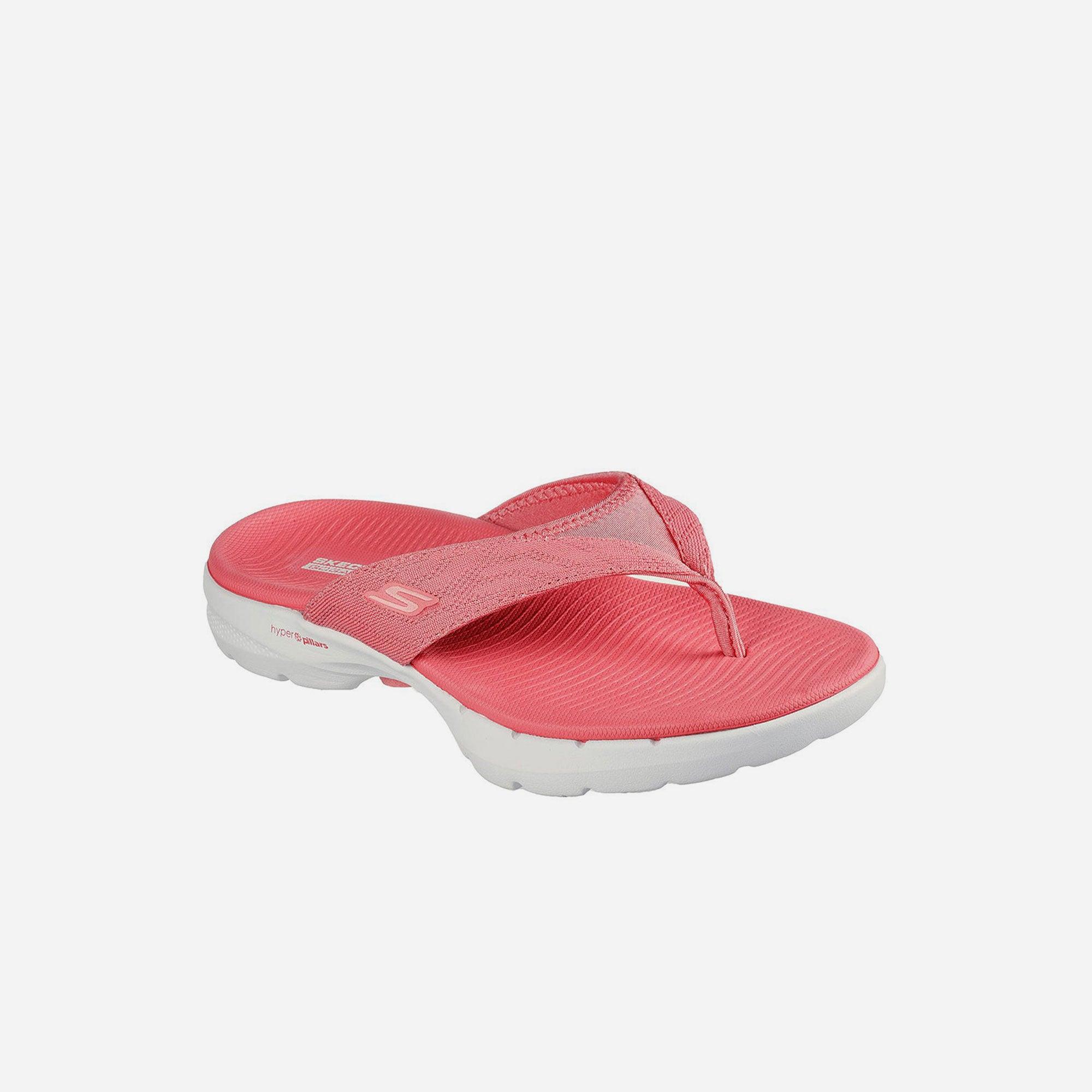 Dép xỏ ngón nữ Skechers Go Walk 6 Sandal - 140600-CRL