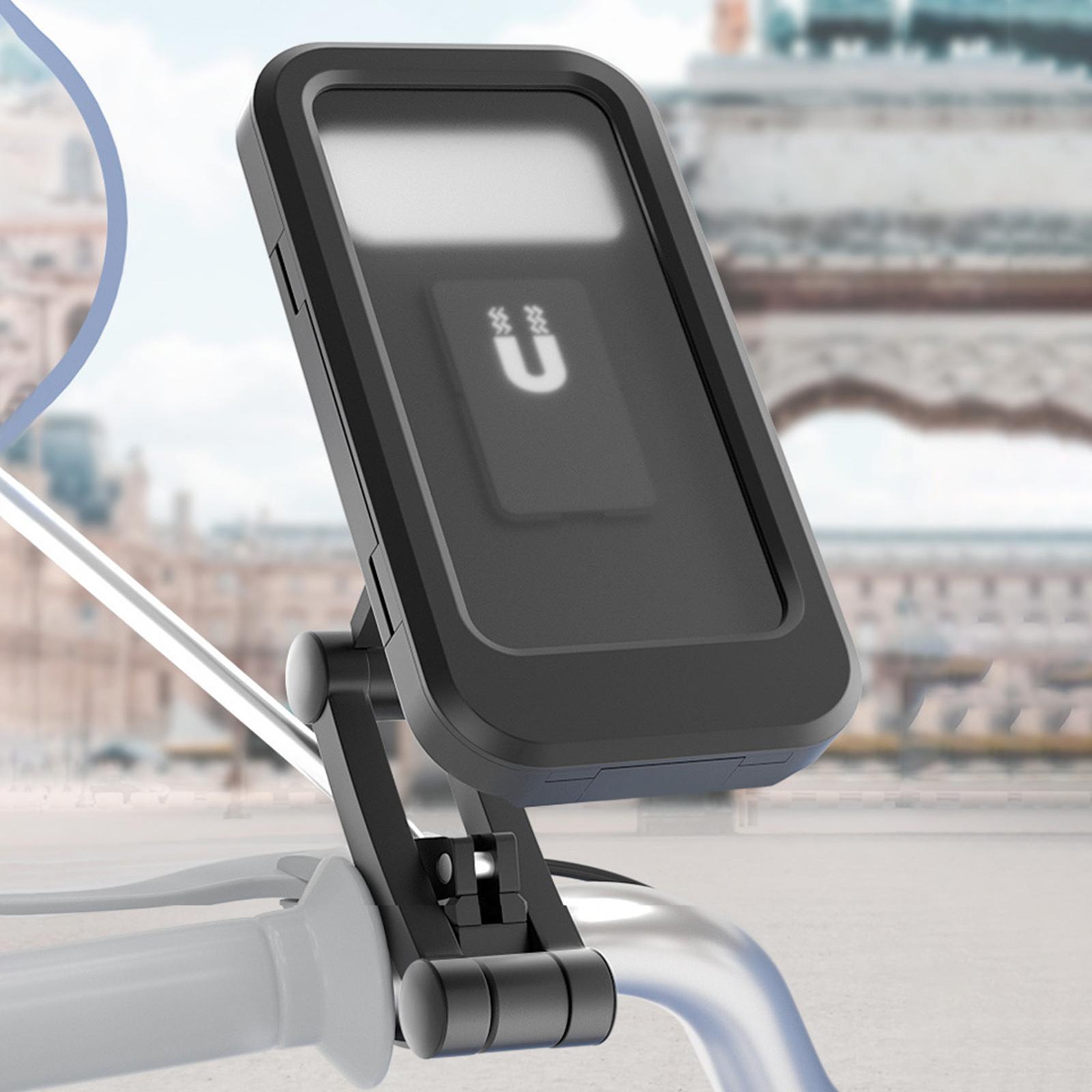 Bike Phone Holder Universal Stand Motorcycle Handlebar Phone Mount Clamp