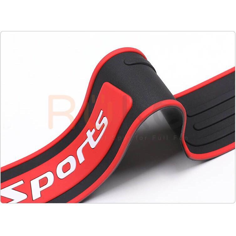 Nẹp cao su Thể thao Sport chống chày xước cốp xe 4,5,7,9 chỗ hiệu quả