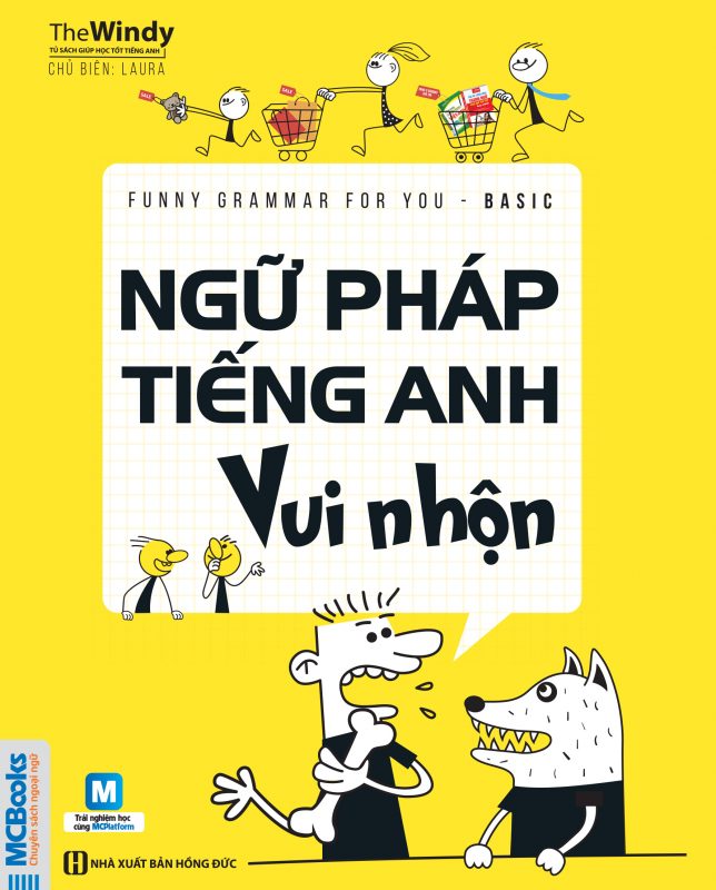 COMBO Funny Grammar for you Basic Ngữ pháp tiếng Anh vui nhộn + Mindmap English Grammar Ngữ pháp tiếng Anh bằng sơ đồ tư duy