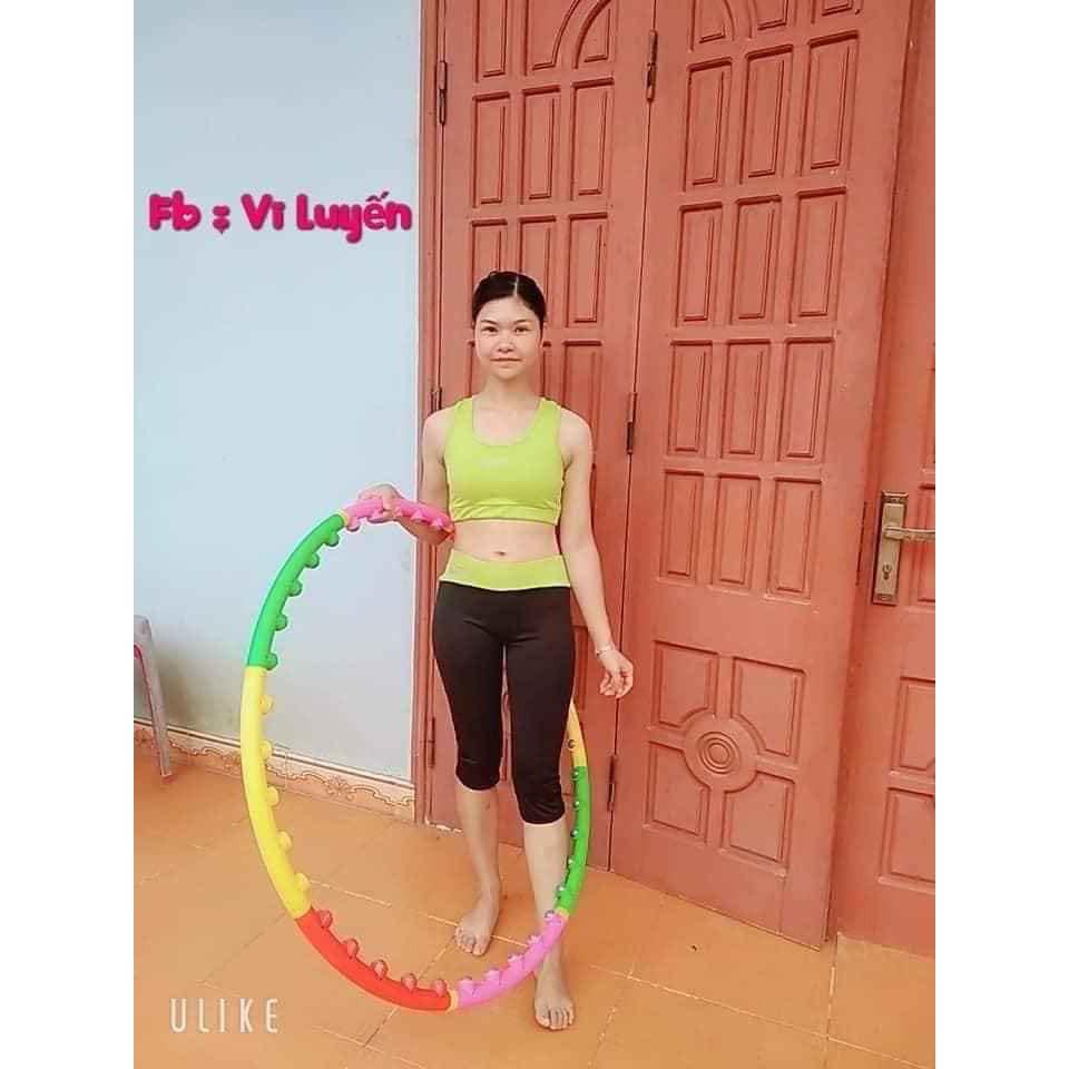 Vòng Lắc Giảm Eo Massage Hula Hoop, lắc eo, vòng lắc eo