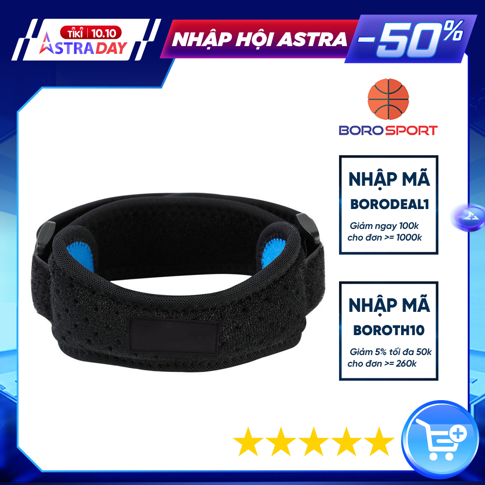 Dây đai bảo vệ xương bánh chè khớp gối  (đầu gối)  Cleacco SKDK  ( 1 cái ) - Hàng chính hãng  BORO SPORT