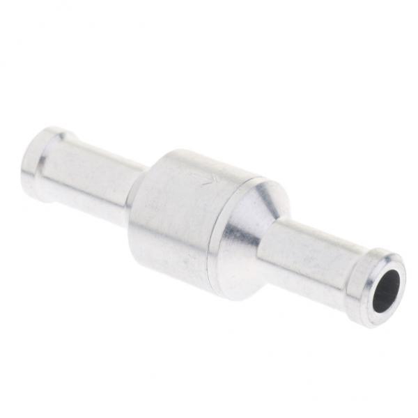 2x 4 Sizes Petrol Oil Aluminum One Way Check Valve Fuel Bio Non Return 6mm/8mm/10mm/12mm PICK