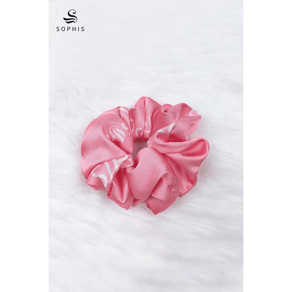 Dây buộc tóc lụa satin cao cấp scrunchies - Nhiều màu