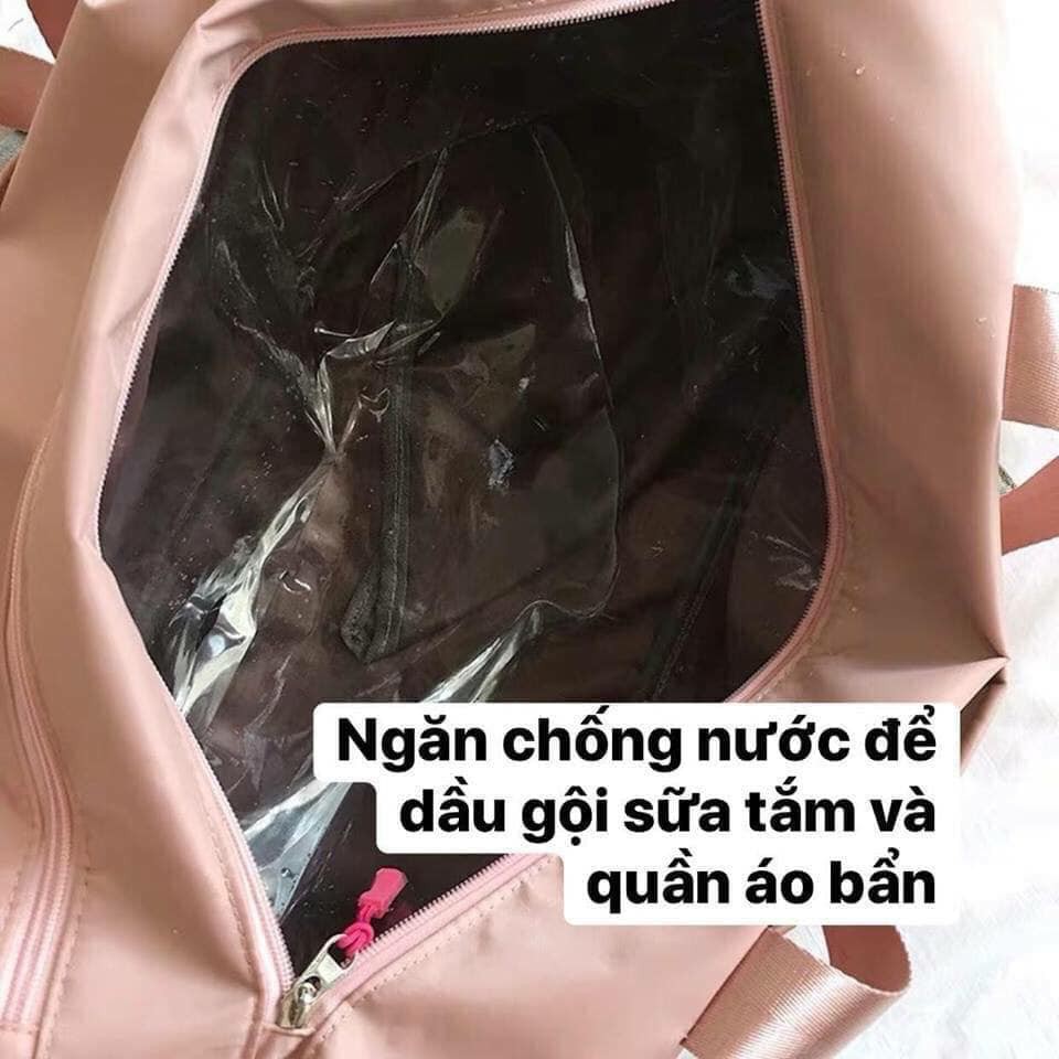 Balo Túi Xách Du Lịch Vải Dù Chống Nước, Túi Đựng Đồ Tập Gym Vải Polyeste - Hàng loại 1 - Chính Hãng MINIIN