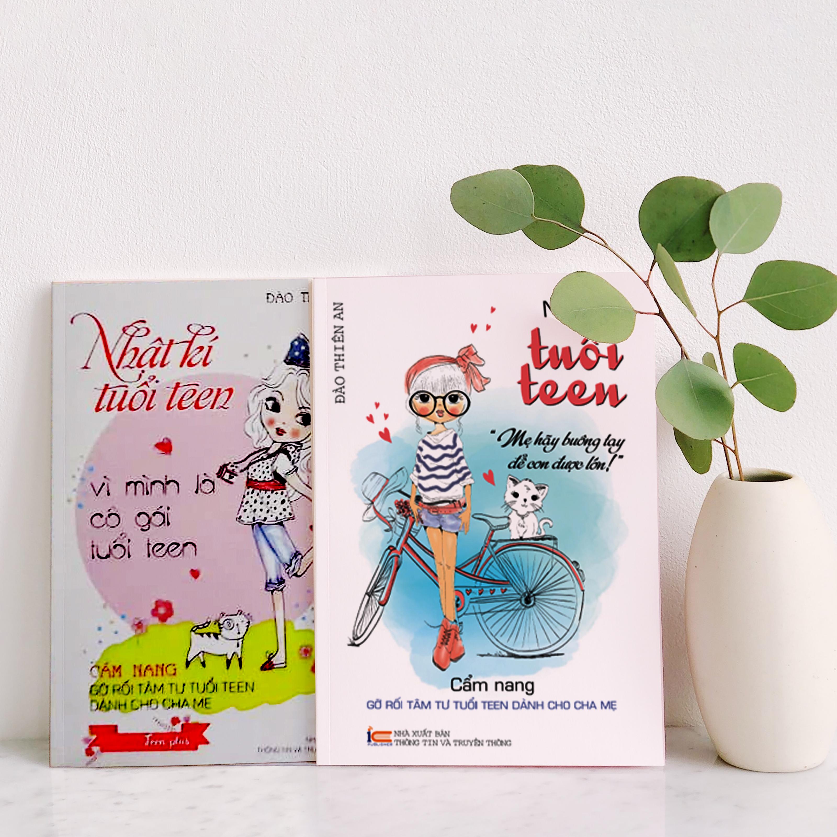 Sách Kỹ Năng Sống và nuôi dưỡng tâm hồn- Combo 2 cuốn Vì mình là cô gái tuổi teen + Mẹ hãy buông tay để con được lớn