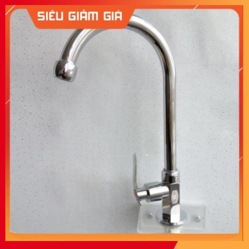 Vòi nước bằng inox 304 thiết kế hiện đại dành cho bồn rửa chén 206806