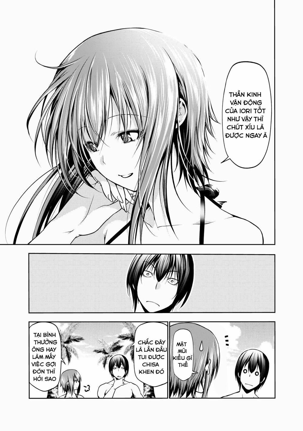 cô gái thích lặn - grand blue chapter 63 17