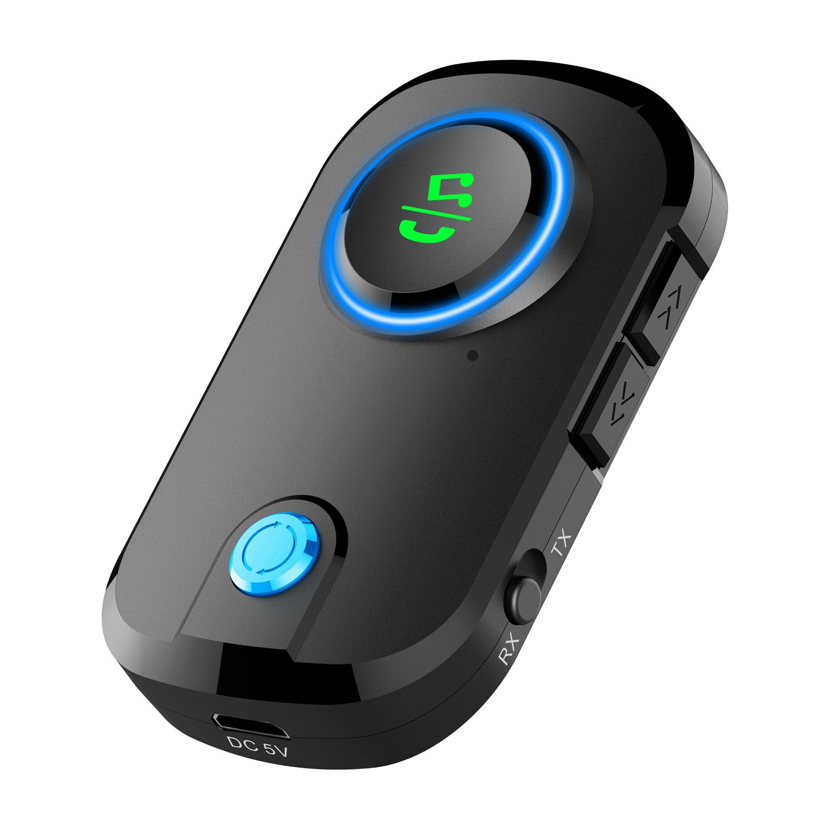 Bộ Chuyển Đổi Âm Thanh Bluetooth Không Dây AUX 3.5mm Với Micrô Cho Tai Nghe Loa Xe Hơi
