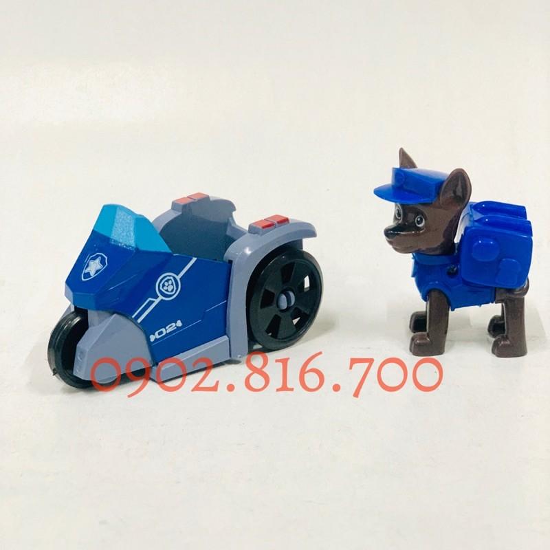 Hộp đồ chơi chó cứu hộ 6 nhân vật và 6 xe 679-20