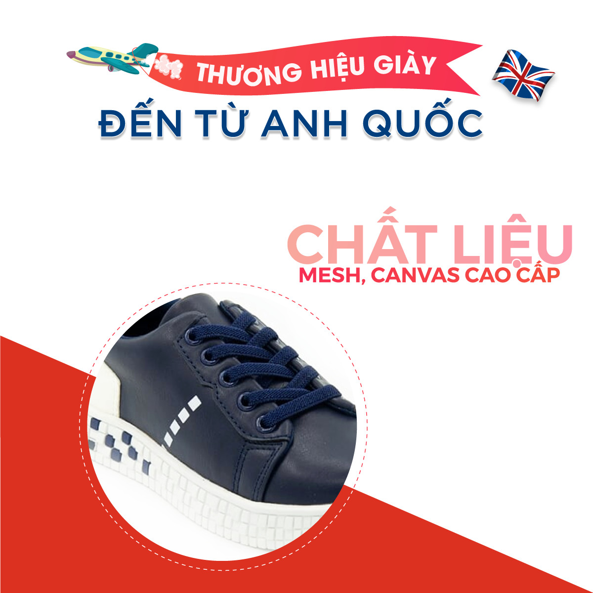 Giày Thể Thao Sneaker Bé Trai Bé Gái Đi Học Cổ Thấp Crown Space UK Active CRUK253 Cho Trẻ em Chất Liệu  Cao Cấp  Siêu Nhẹ Êm Size 28-36/4-14 Tuổi