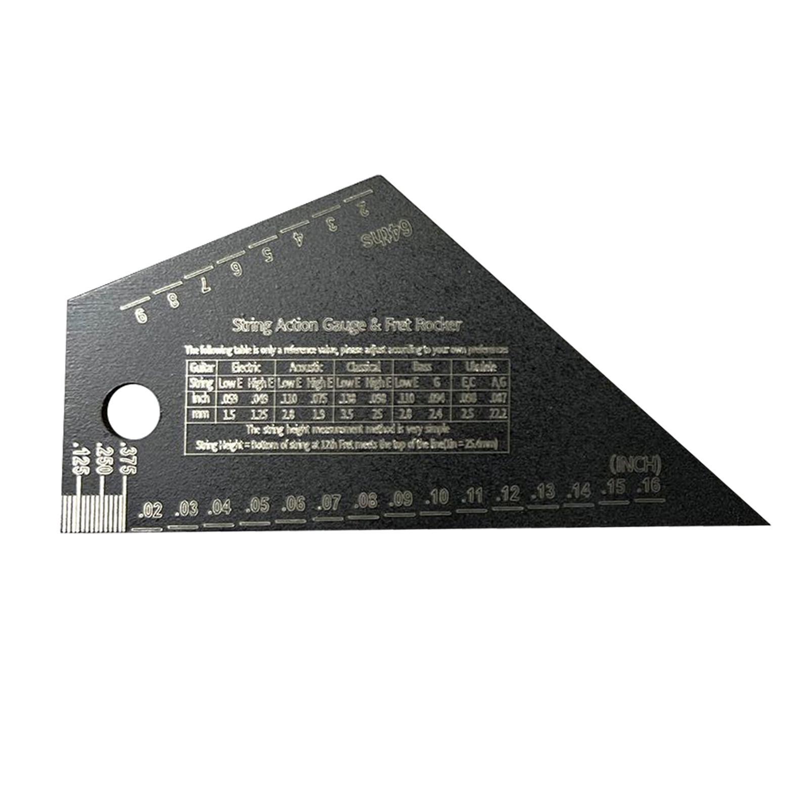 Guitar Fret Rocker Fret Level Tool for Acoustic Guitar Accessories