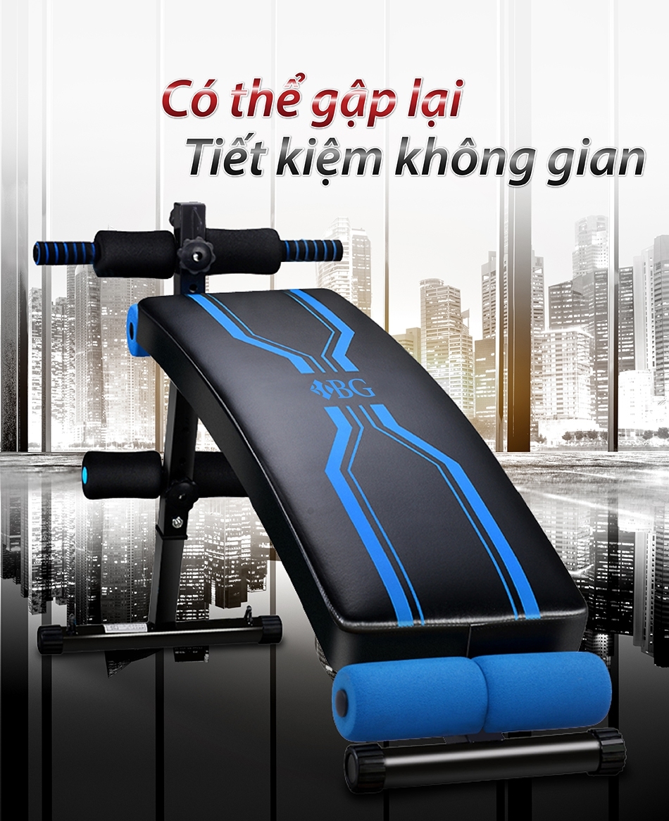 BG Ghế tập bụng ALL MODEL - Máy tập thể dục, thể hình, tập gym đa năng phù hợp cho cả nam và nữ