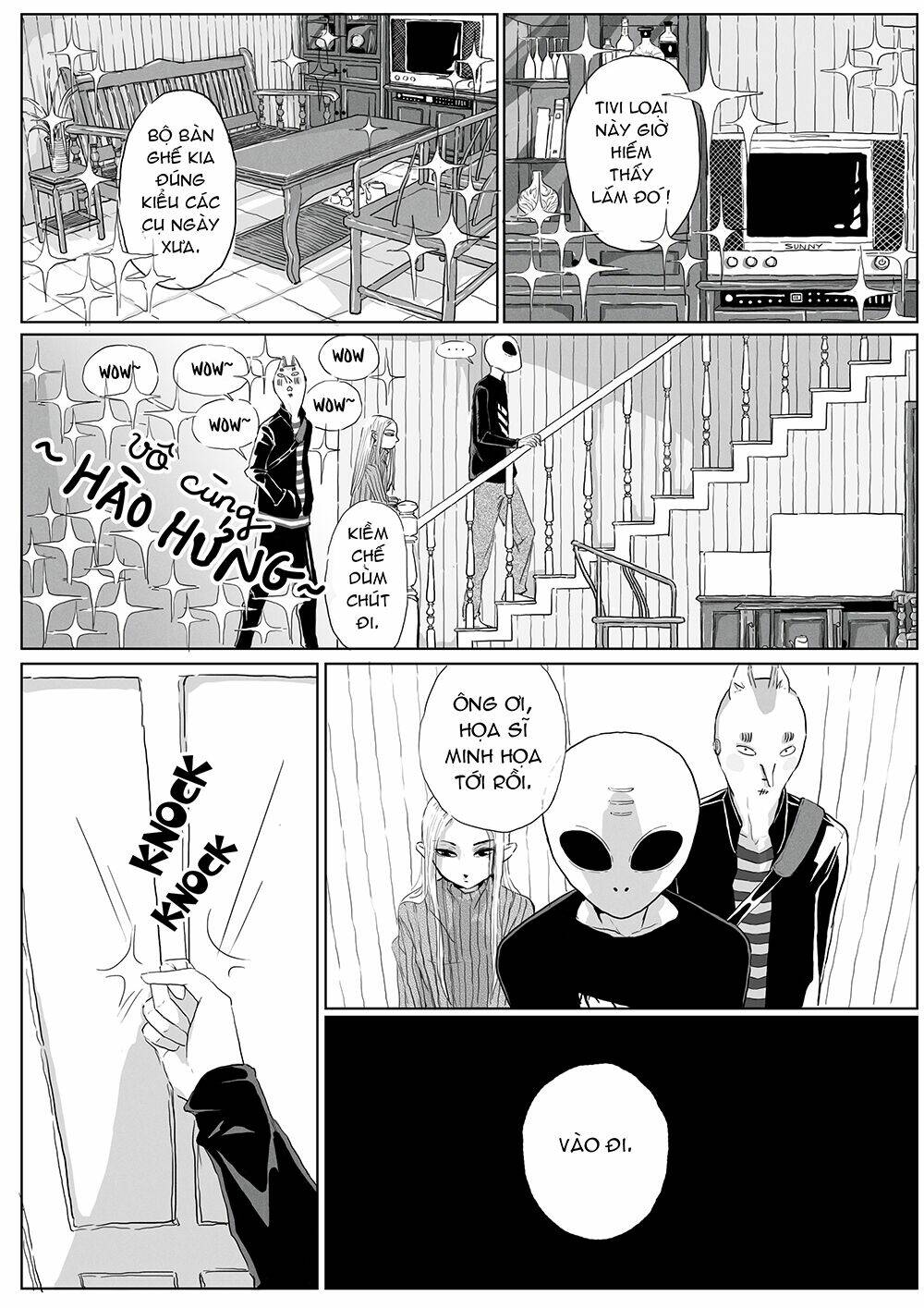 mục đích anh đến trái đất này là? chapter 4 8