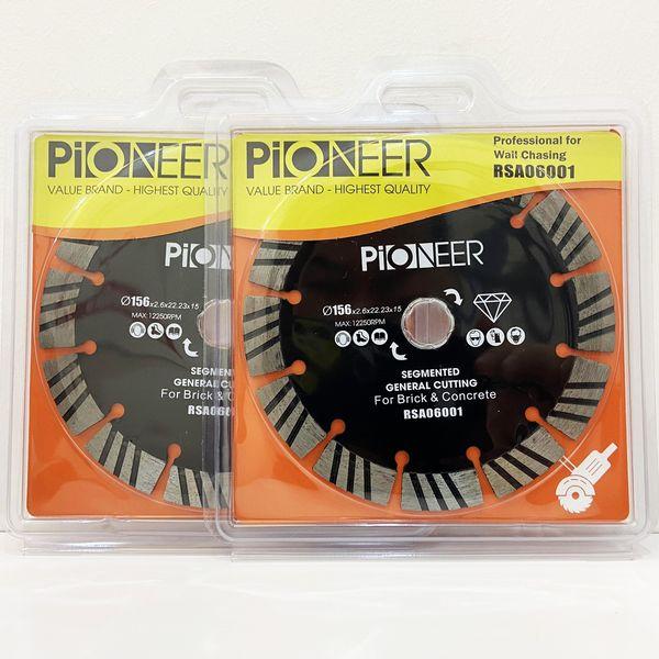 LƯỠI CẮT GẠCH - ĐÁ RSA06001 9 răng đường kính phi Ø158mm công nghệ ép nóng cao cấp