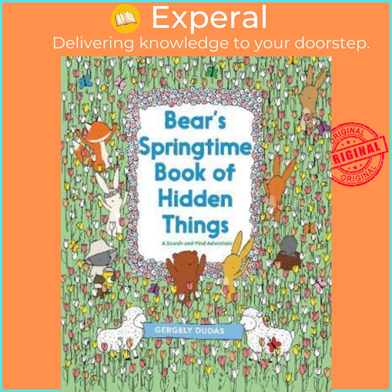 Sách - Bear's Springtime Book of Hidden Things by Gergely Dudas