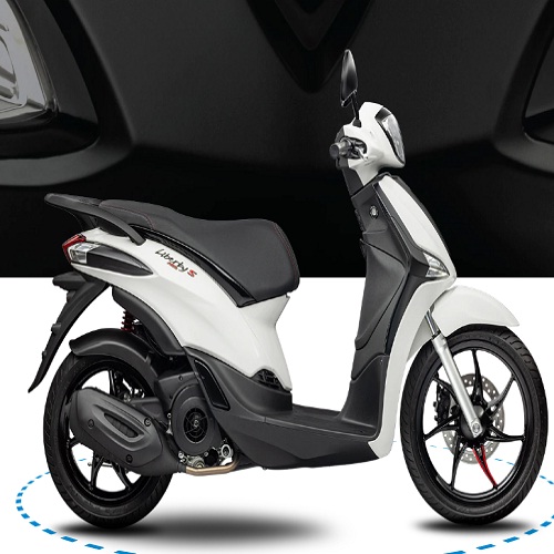 Xe máy Piaggio Liberty  125 ABS E3 S - Trắng