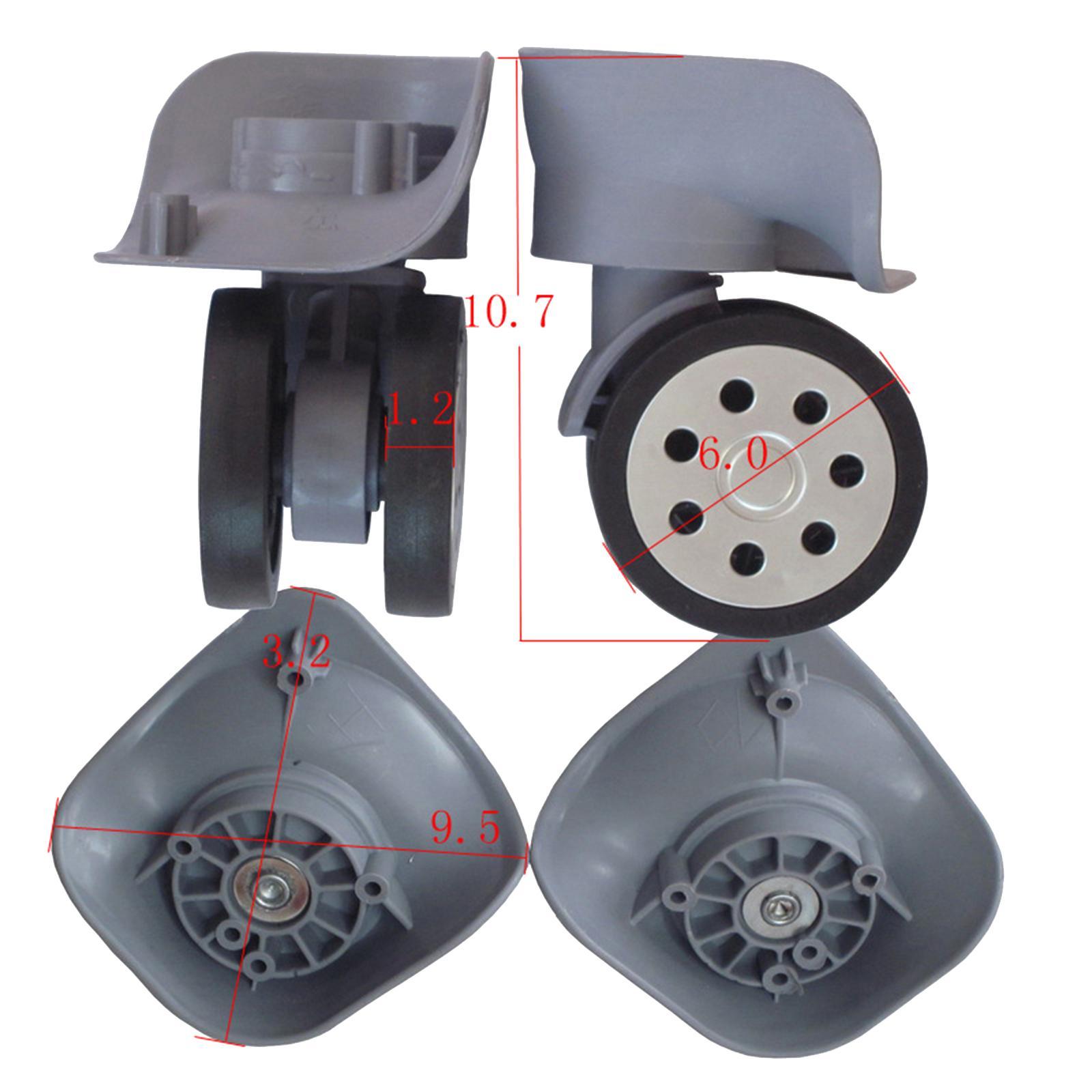 Luggage Replacement Wheels Trolley Case Suitcase Wheels Swivel Wheel Casters