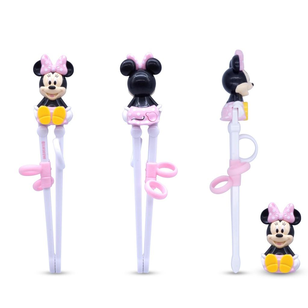 Bộ muỗng đũa tập ăn 3D nhân vật hoạt hình Disney- Micky,Minnie ( 3 món)