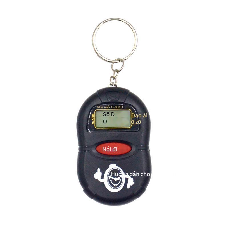 Phong cách mới nhất cung cấp đồng hồ móc chìa khóa XJ-800 XJ-800 cho người mù với giọng nói SUGA đồng hồ báo cáo thời gian bằng giọng nói của Trung Quốc