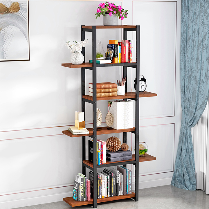 Kệ Trang Trí Khung Thép 6 Tầng Cao Cấp RE0510