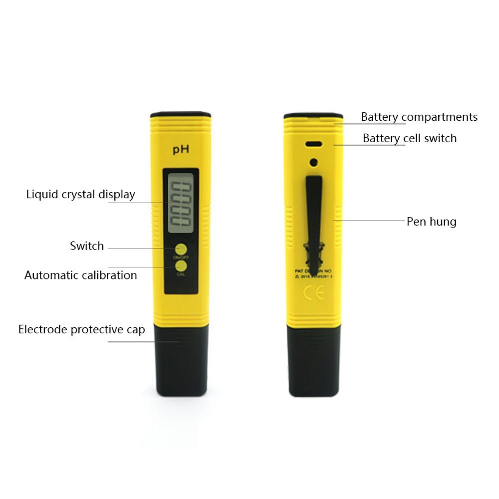 Water Quality Tester PH Meter PH Measurement Digital Display PH Tester Pen