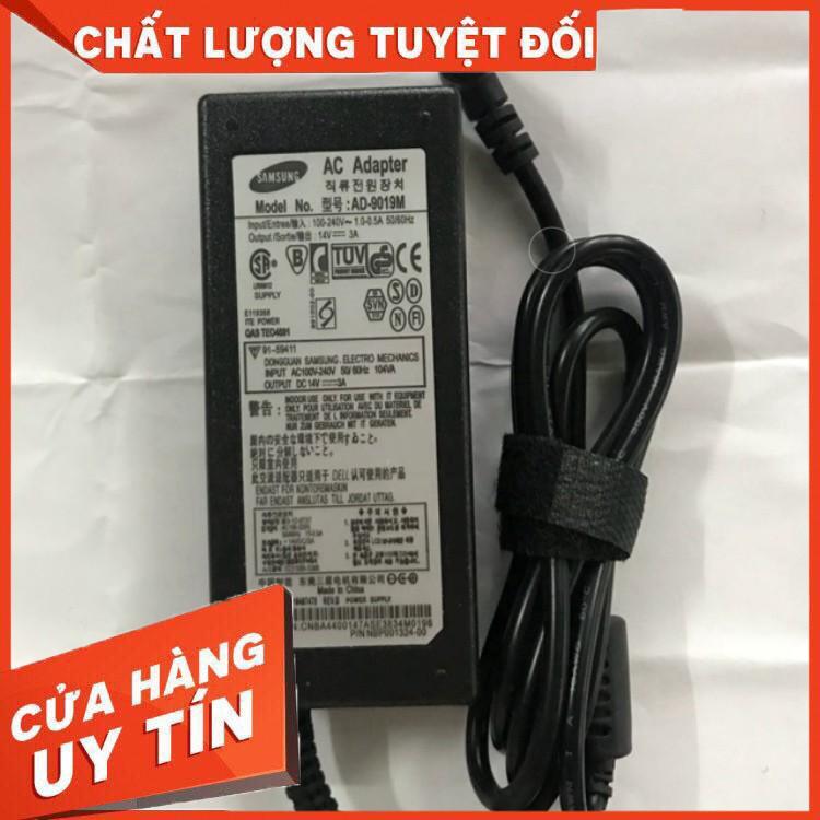 SẠC MÀN HÌNH SAMSUNG 14V - 3A chân kim to, adapter màn hình samsung loại tốt dùng cho các loại màn Samsung, LG, AOC, HP...