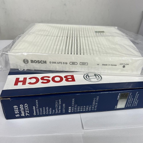 Lọc Gió Điều Hòa Tiêu Chuẩn / BOSCH / Aeristo / S5519 Dành Cho Xe Chervolet Aveo , Colorado , Cruze