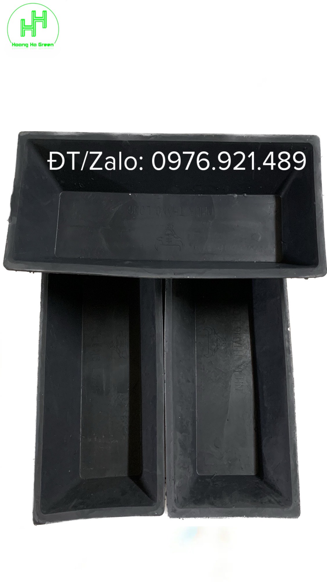 Máng cao su 62x26x10cm, máng lợn, khay làm mát cho lan, khay trồng rau, ..., chất liệu làm từ cao su nhẹ siêu bền & thân thiện với mỗi trường