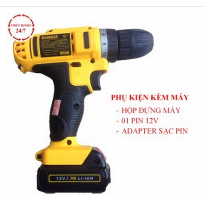 Máy khoan pin đa năng chất lượng Dewalt 12v