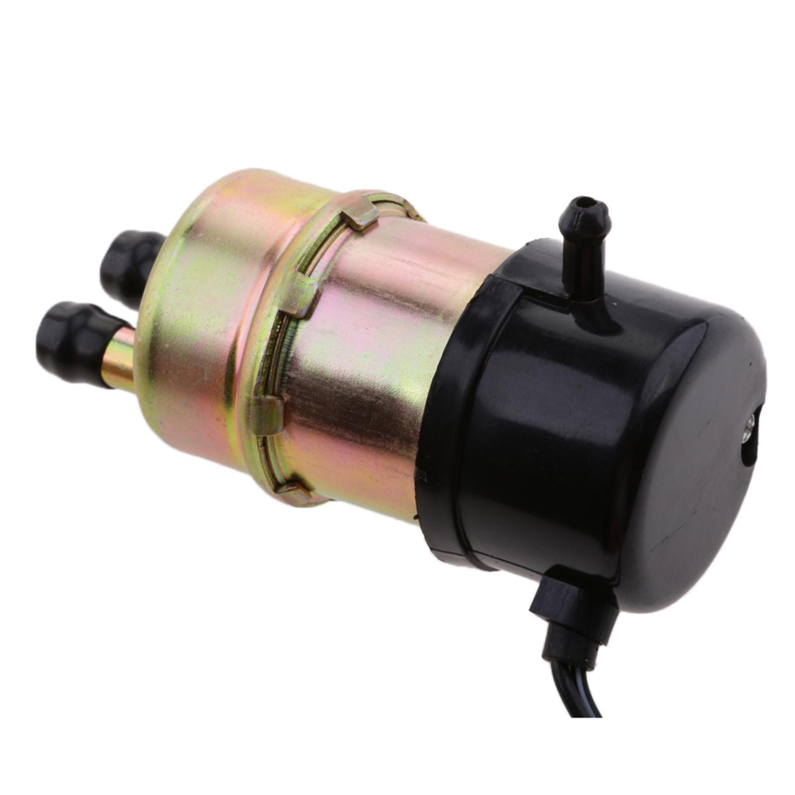 Universal Motorcycle Motorbike Electric Fuel Pump Outlet 10mm