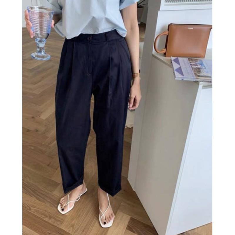 Quần culot 9tấc lưng thun