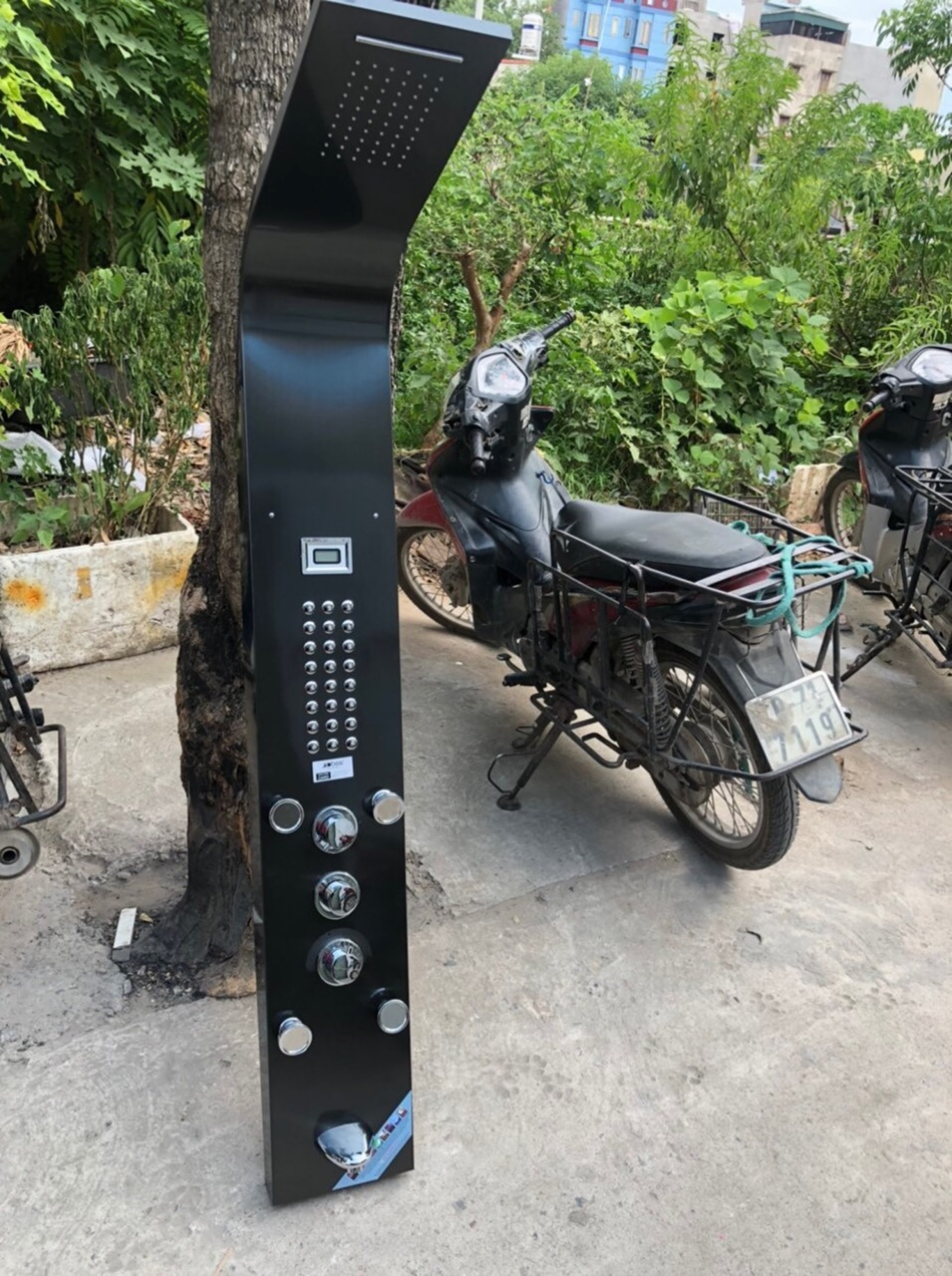 Sen thuyền massage xanh đen GSM3103A