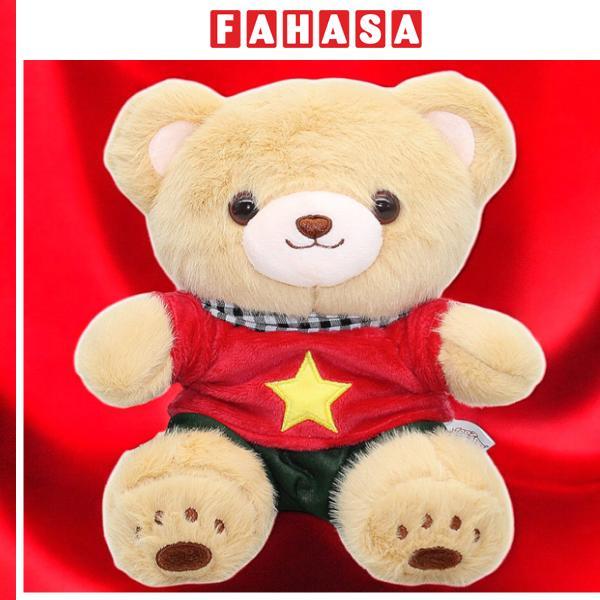 Gấu Bông Yêu Nước Áo Quốc Kỳ - 20 cm - ZooZoo 2016025