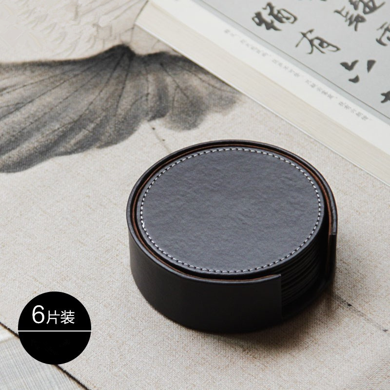 Tấm lót cốc bằng da cao cấp