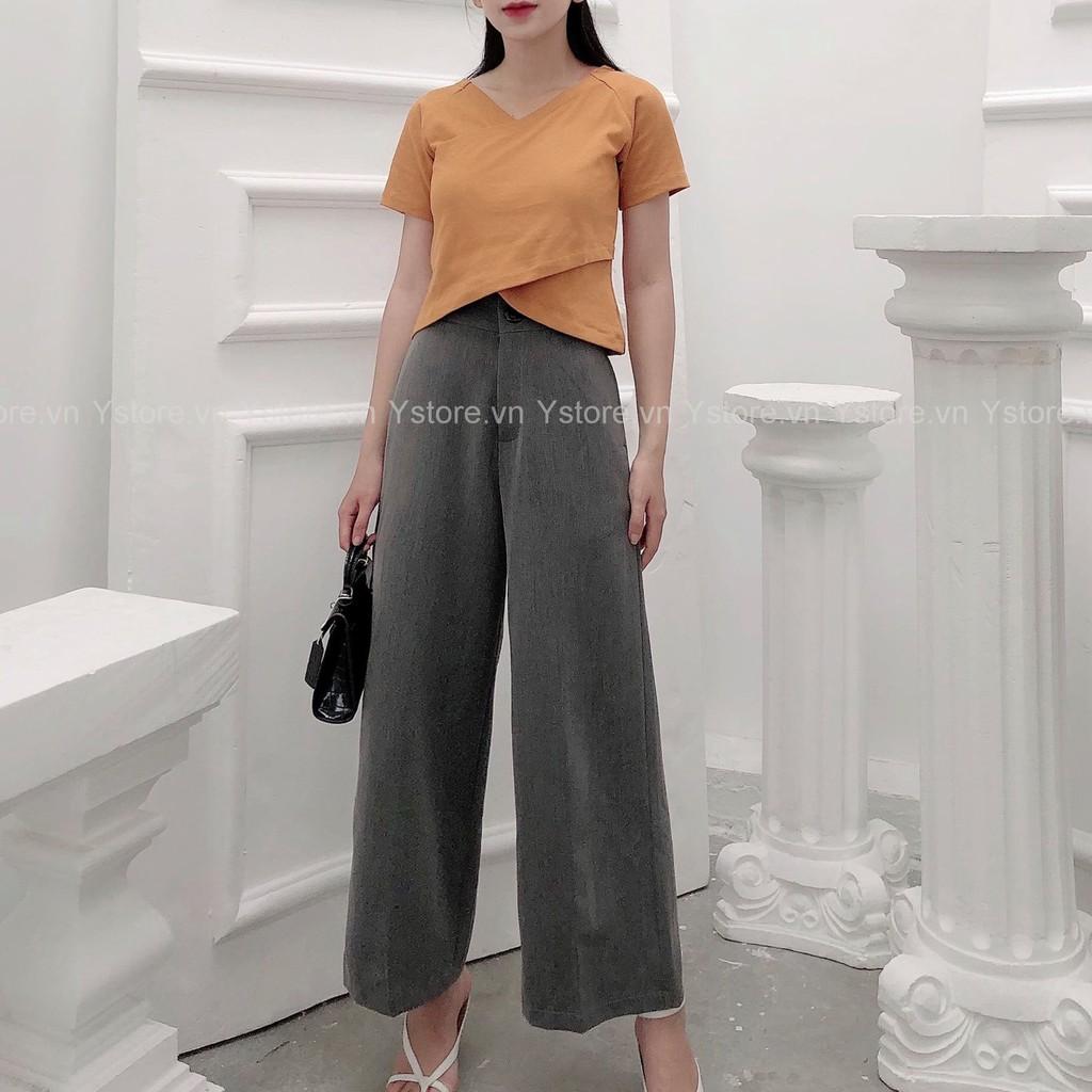 Quần Tây Nữ Ống Suông- Che Đùi To- Phối Đồ Đa Dạng Đi Học Đi Làm