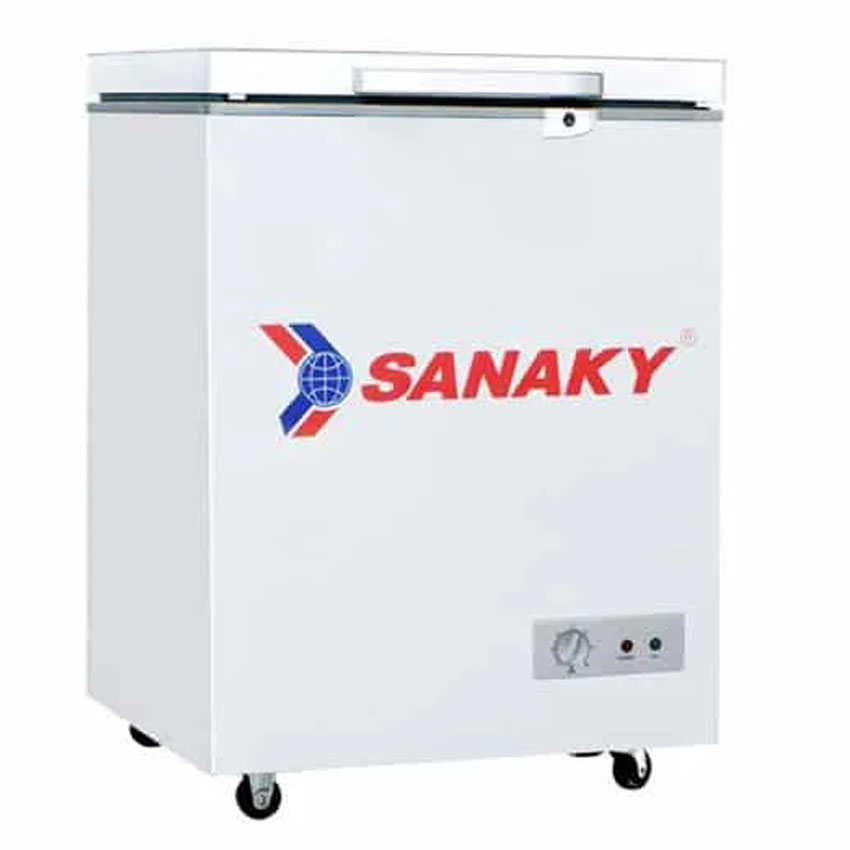 TỦ ĐÔNG MINI SANAKY 100 LÍT VH-1599HYKD ĐỒNG (R600A) - HÀNG CHÍNH HÃNG - CHỈ GIAO HCM