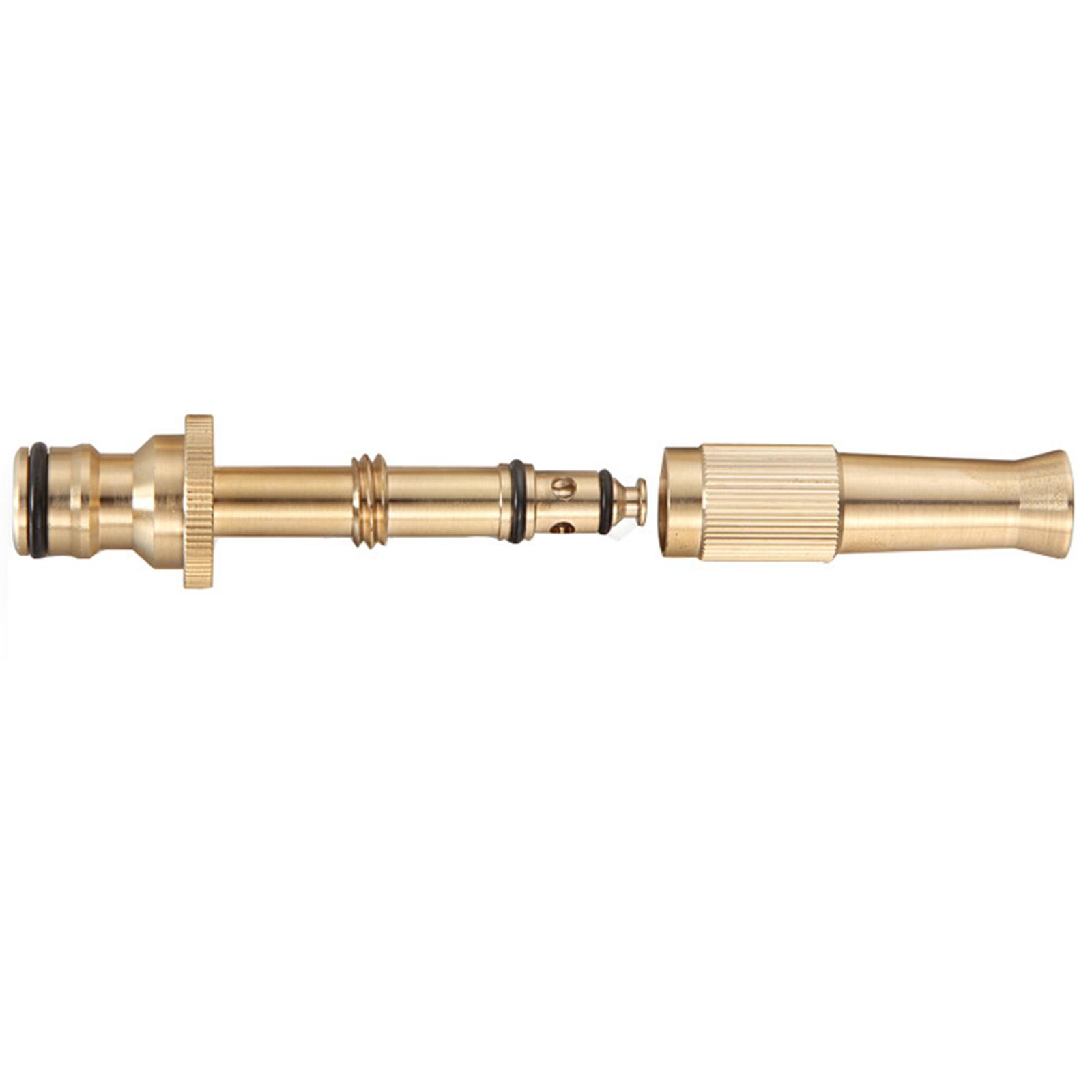 Lawn 1/2'' Pressure Irrigation Spray Gun Brass Head Water Nozzle Sprayer