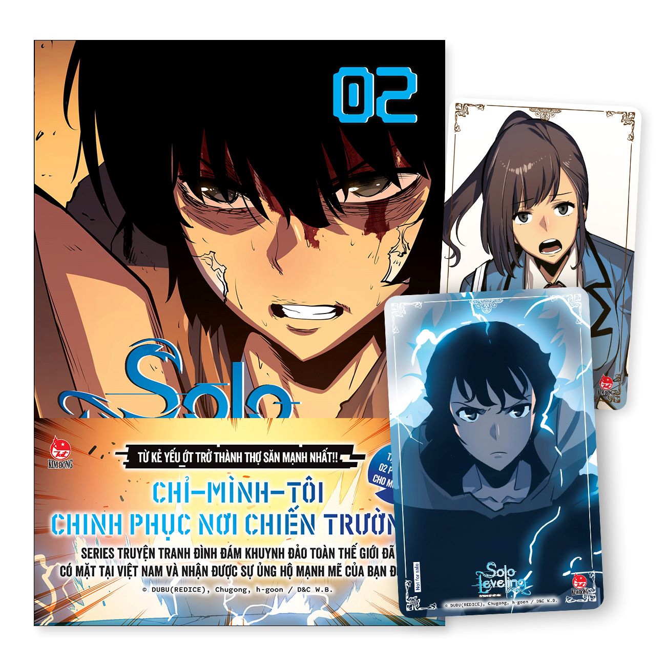 Truyện tranh Solo Leveling - Tập 2 - Tặng kèm Postcard + Obi - NXB Kim Đồng