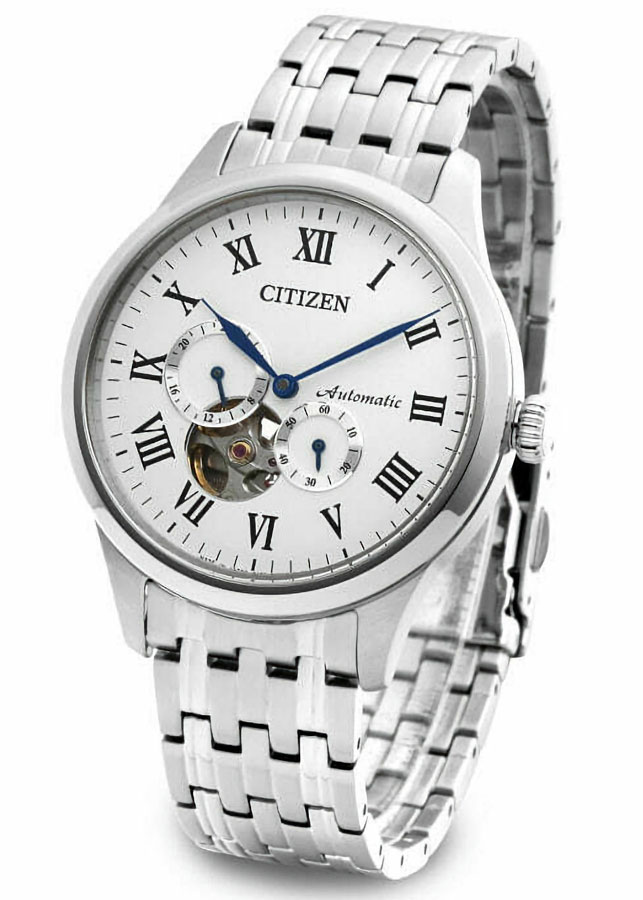 Đồng Hồ Nam Citizen Dây Thép Không Gỉ Máy Cơ-Automatic NP1020-82A - Mặt Trắng