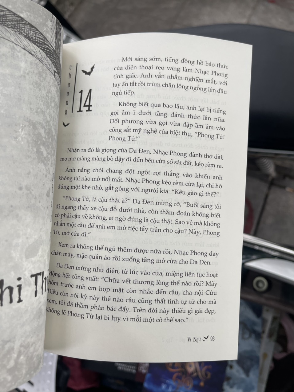 CHUÔNG GIÓ Vĩ Ngư - Hàn Vũ Phi dịch - Vanvietbooks - Azbooks - bìa mềm