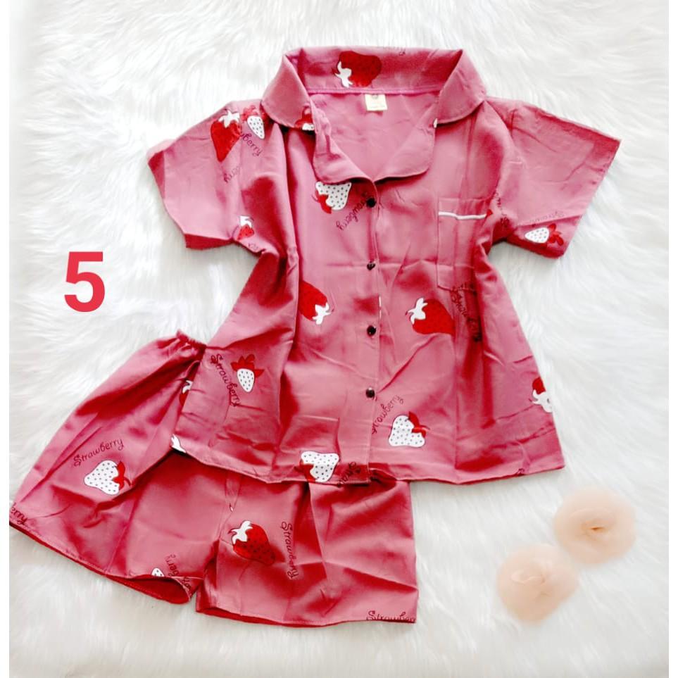 Pijama kate , tay ngắn quần đùi