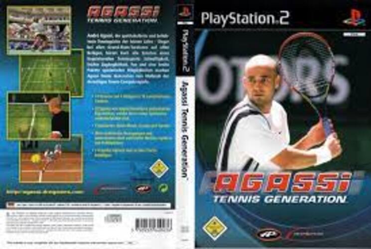 [HCM]Game PS2 agashi tennis