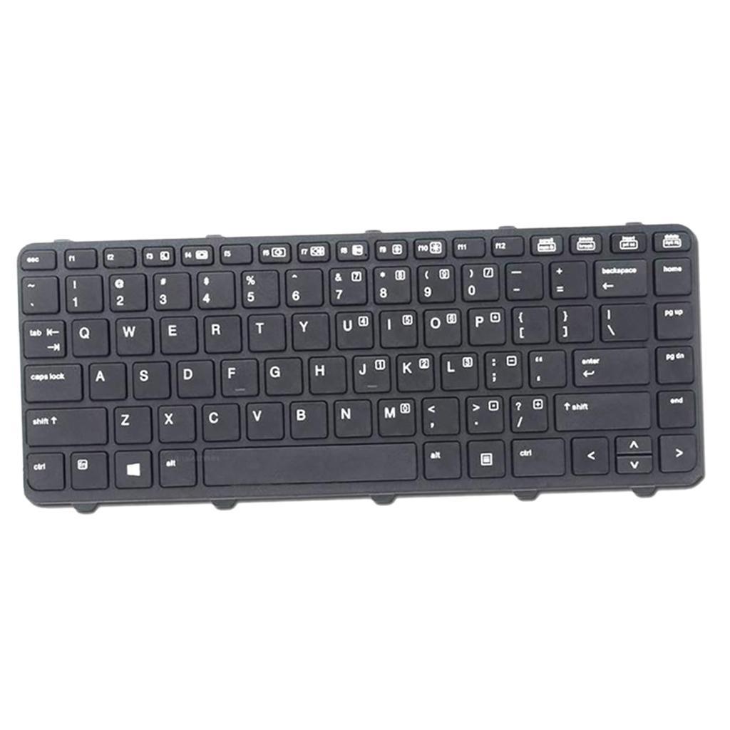 Replacement Laptop Keyboard US for HP 430 G1 Keyboard Black Frame