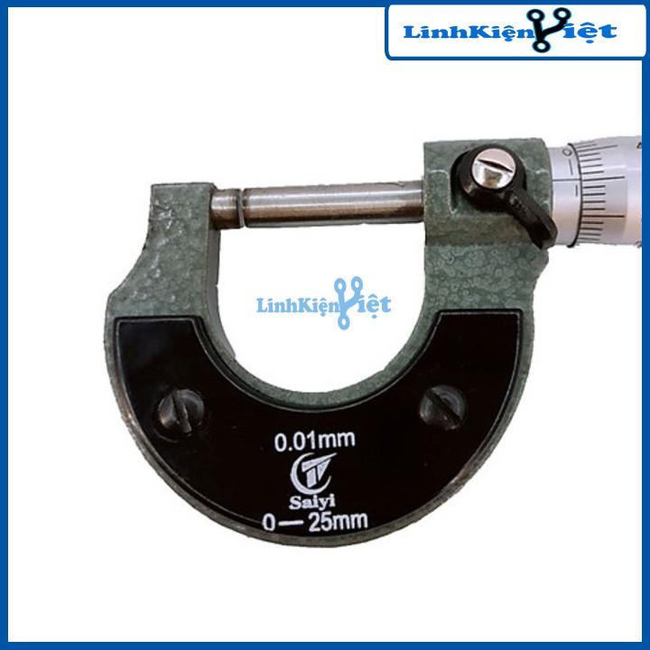 Panme Đo Ngoài 0-25mm Độ Chính Xác Cao