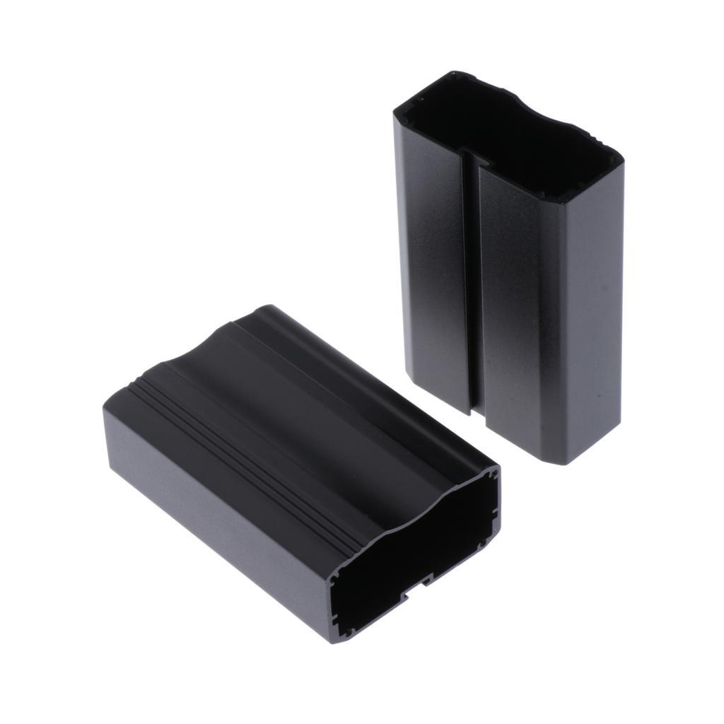 Black Rail Controller Aluminum Case Circuit Board Enclosure Electronic Shell