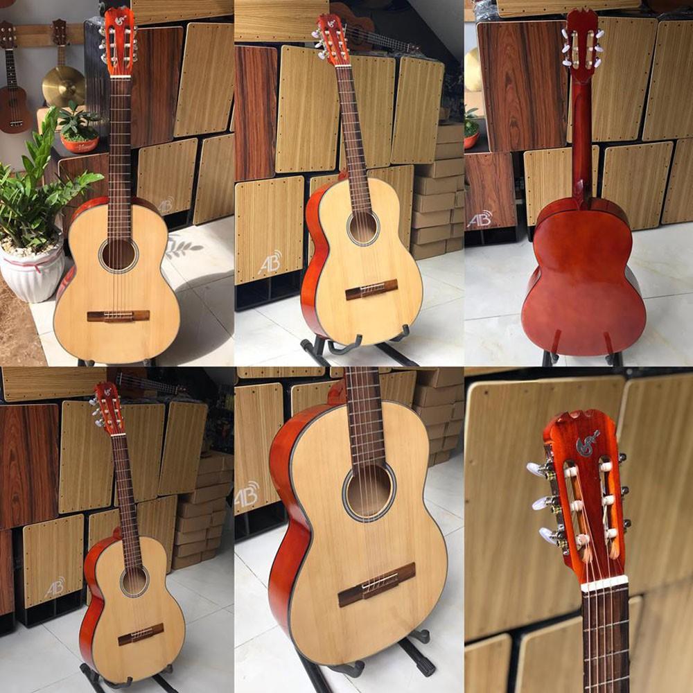 ĐÀN GUITAR CLASSIC TẶNG 4 PHỤ KIỆN - KHÔNG ĐAU TAY KHI TẬP