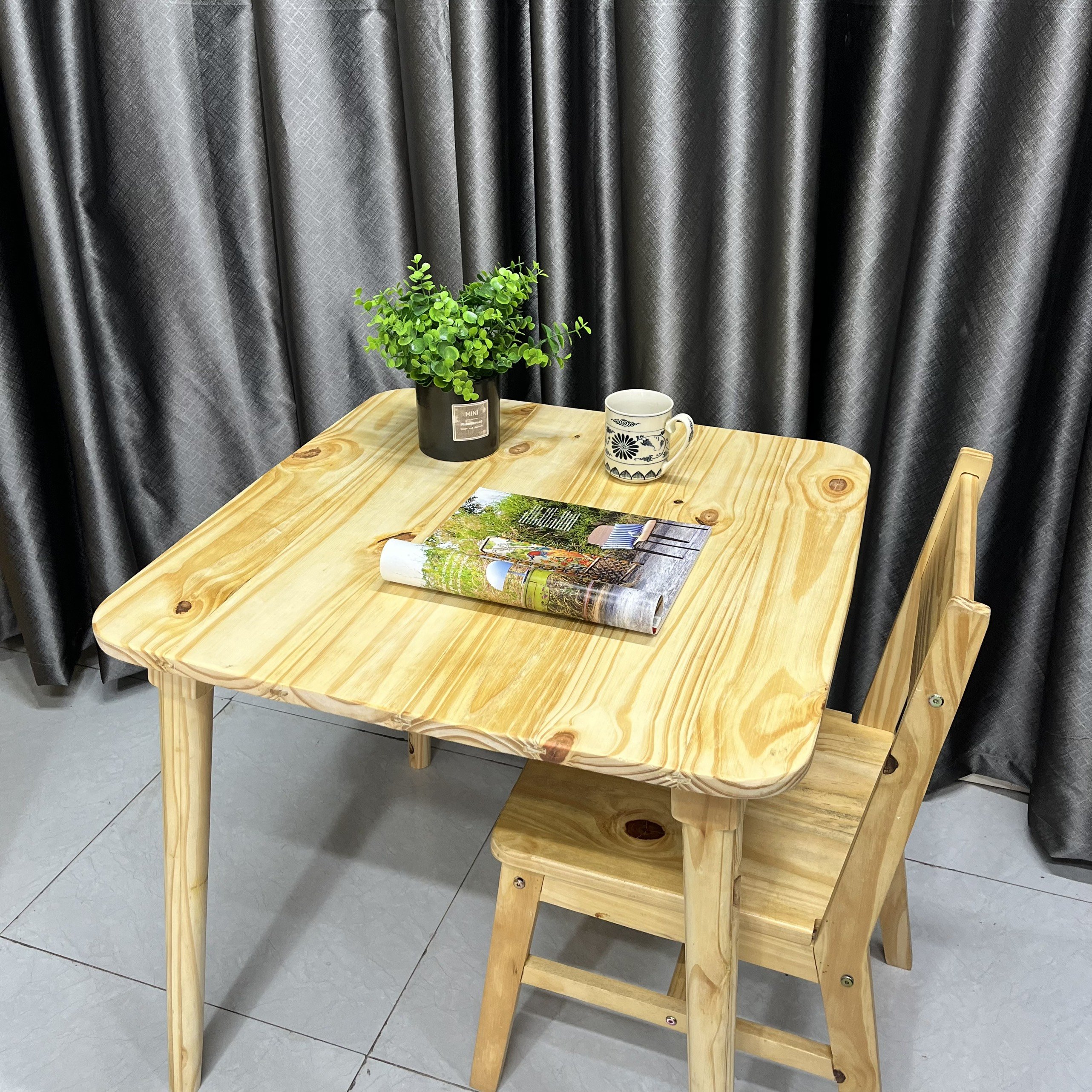 Ghế gỗ ngồi làm việc - ghế ngồi bàn ăn gỗ tự nhiên- KHO XƯỞNG QUẬN 12 SÀI GÒN