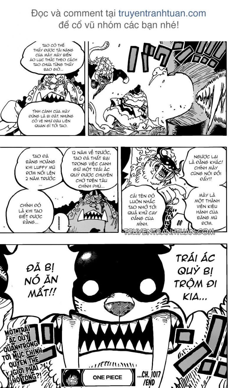 đảo hải tặc - one piece chapter 1017 17
